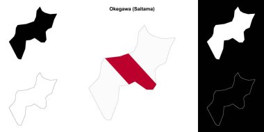 Okegawa (Saitama) ana hat haritası ayarlandı