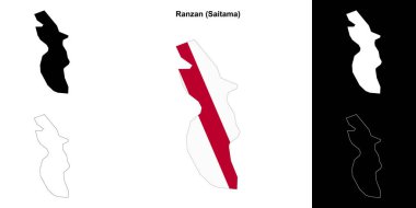 Ranzan (Saitama) ana hat haritası seti