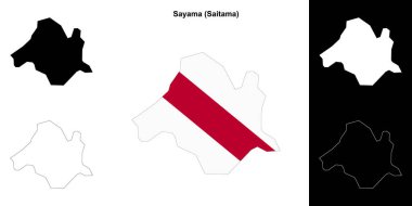 Sayama (Saitama) ana hat haritası ayarlandı