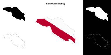 Shiraoka (Saitama) ana hat haritası ayarlandı