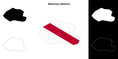 Washimiya (Saitama) ana hat haritası ayarlandı