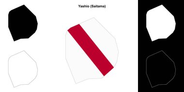 Yashio (Saitama) ana hat haritası ayarlandı