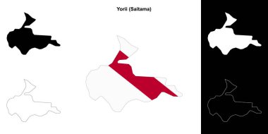 Yorii (Saitama) ana hat haritası seti