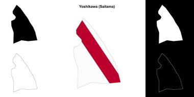 Yoshikawa (Saitama) ana hat haritası ayarlandı
