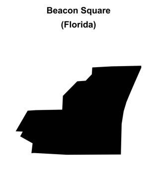 Beacon Meydanı (Florida) boş ana hat haritası