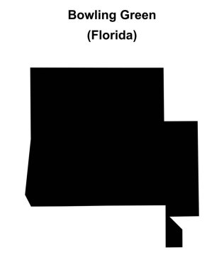 Bowling Green (Florida) boş ana hat haritası