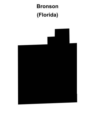 Bronson (Florida) boş ana hat haritası