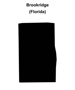 Brookridge (Florida) boş ana hat haritası