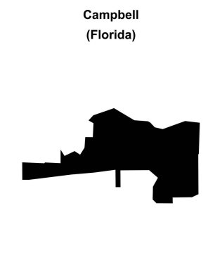 Campbell (Florida) boş ana hat haritası