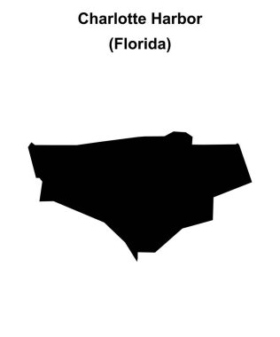 Charlotte Limanı (Florida) boş ana hat haritası