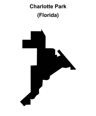 Charlotte Park (Florida) boş ana hat haritası