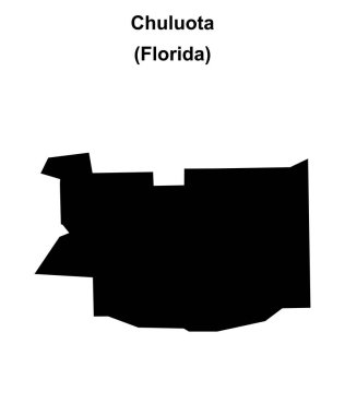 Chuluota (Florida) boş ana hat haritası