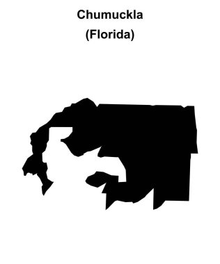 Chumuckla (Florida) boş ana hat haritası
