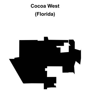 Kakao Batı (Florida) boş ana hat haritası