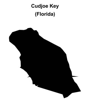 Cudjoe Anahtarı (Florida) boş ana hat haritası