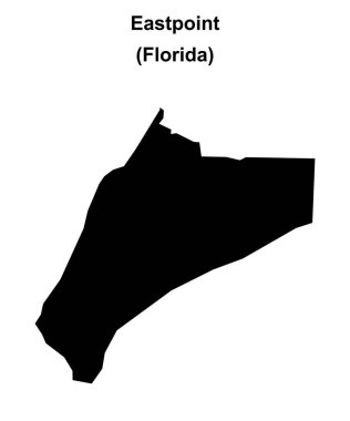 Eastpoint (Florida) boş ana hat haritası