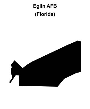 Eglin AFB (Florida) boş ana hat haritası