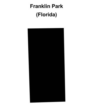 Franklin Park (Florida) boş ana hat haritası