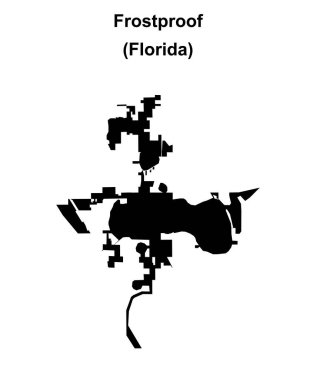 Donmaya dayanıklı (Florida) boş ana hat haritası