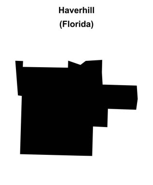 Haverhill (Florida) boş ana hat haritası