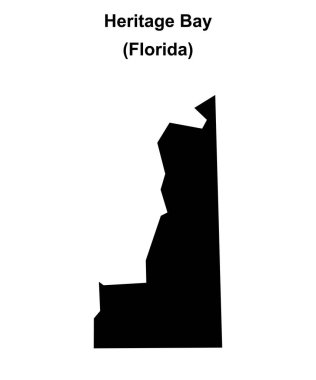 Heritage Bay (Florida) boş ana hat haritası
