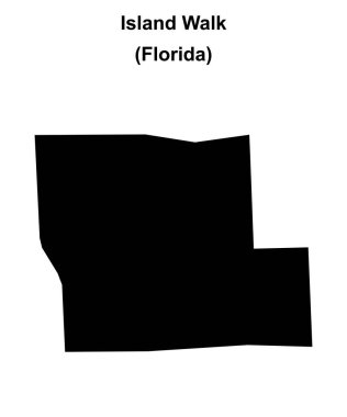 Ada Yolu (Florida) boş ana hat haritası