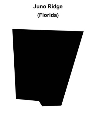 Juno Ridge (Florida) boş ana hat haritası