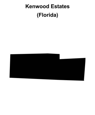 Kenwood Evleri (Florida) boş ana hat haritası