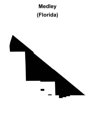 Karışık (Florida) boş ana hat haritası
