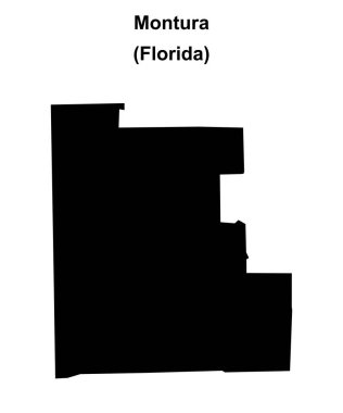 Montura (Florida) boş ana hat haritası
