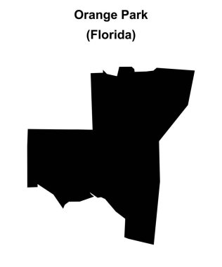 Orange Park (Florida) boş ana hat haritası