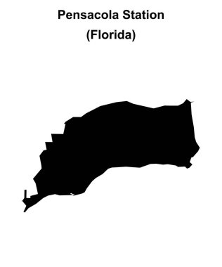 Pensacola İstasyonu (Florida) boş ana hat haritası