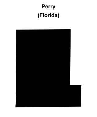Perry (Florida) boş ana hat haritası