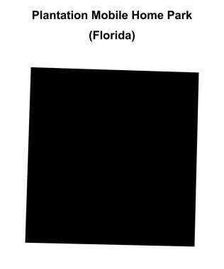 Çiftlik Mobil Parkı (Florida) boş ana hat haritası