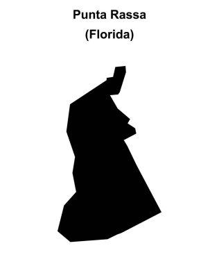 Punta Rassa (Florida) boş ana hat haritası