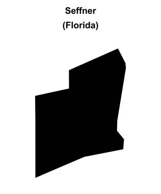 Seffner (Florida) boş ana hat haritası