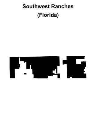 Güneybatı Çiftlikleri (Florida) boş ana hat haritası
