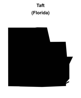 Taft (Florida) boş ana hat haritası