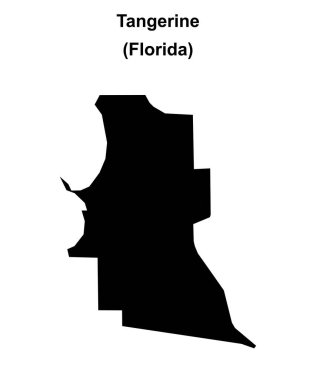 Mandalina (Florida) boş ana hat haritası