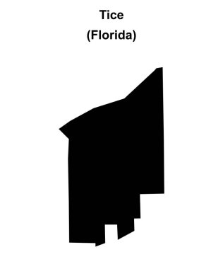Tice (Florida) boş ana hat haritası