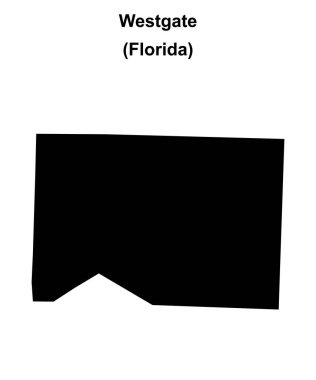 Westgate (Florida) boş ana hat haritası