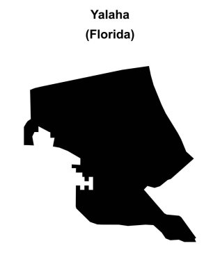 Yalaha (Florida) boş ana hat haritası