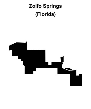 Zolfo Springs (Florida) boş ana hat haritası