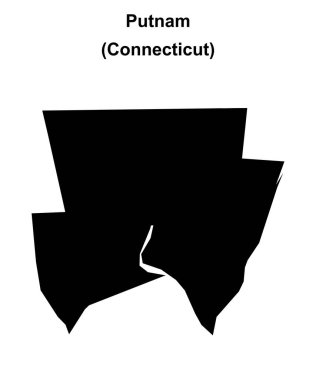 Putnam (Connecticut) boş ana hat haritası
