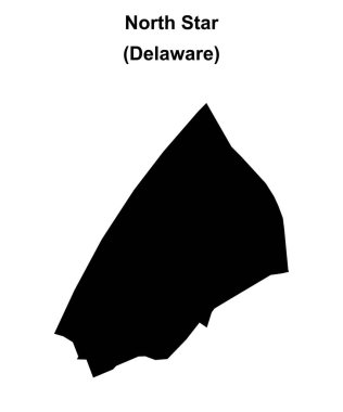 Kuzey Yıldızı (Delaware) boş ana hat haritası