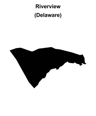 Riverview (Delaware) boş ana hat haritası