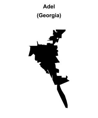 Adel (Gürcistan) boş ana hat haritası
