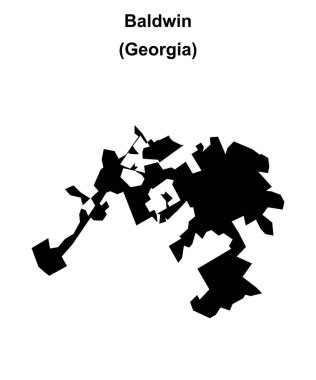 Baldwin (Gürcistan) boş ana hat haritası