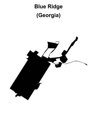 Blue Ridge (Gürcistan) boş ana hat haritası