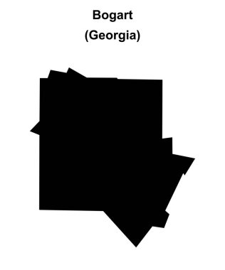 Bogart (Gürcistan) boş ana hat haritası